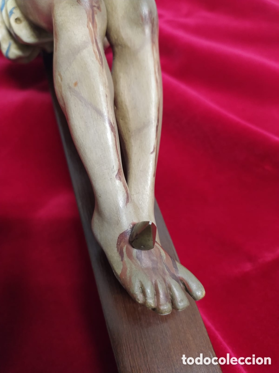 Antig&uuml;edades: Imagen Cristo crucificado - Foto 9