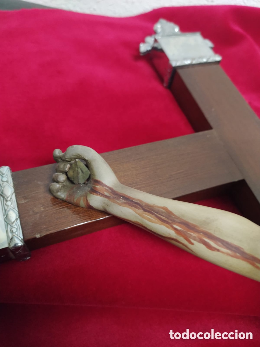 Antig&uuml;edades: Imagen Cristo crucificado - Foto 10