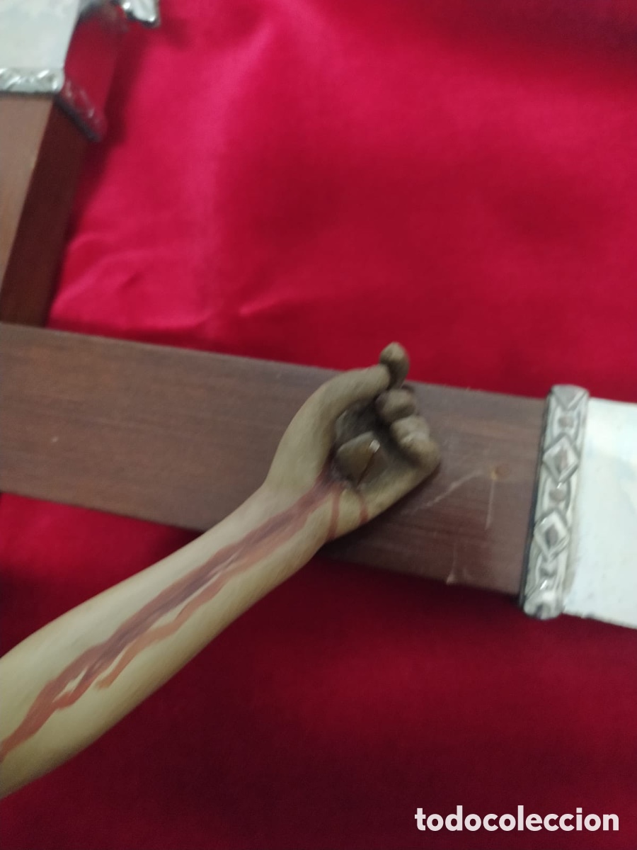 Antig&uuml;edades: Imagen Cristo crucificado - Foto 11
