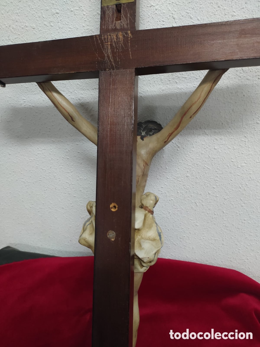 Antig&uuml;edades: Imagen Cristo crucificado - Foto 12