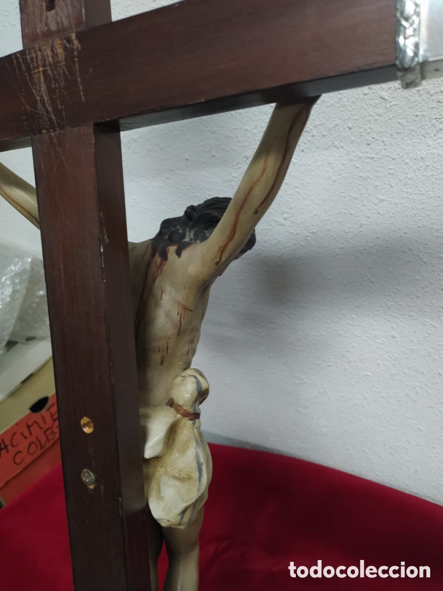 Antig&uuml;edades: Imagen Cristo crucificado - Foto 13