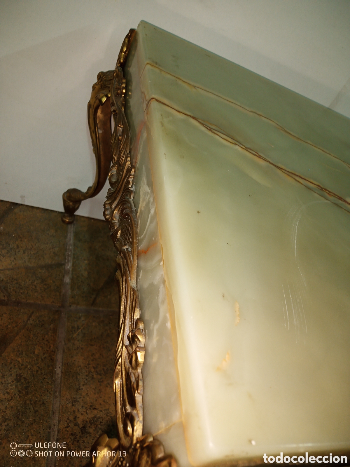 Antig&uuml;edades: Mesa &oacute;nix y lat&oacute;n siglo XIX - Foto 6