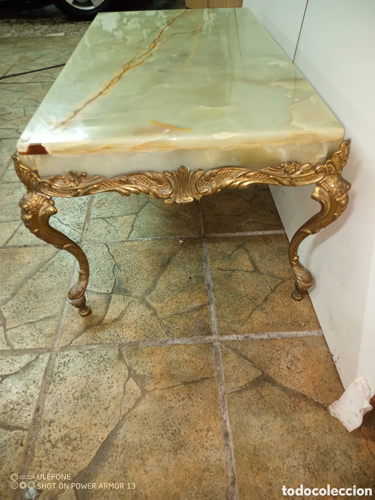 Antig&uuml;edades: Mesa &oacute;nix y lat&oacute;n siglo XIX - Foto 7