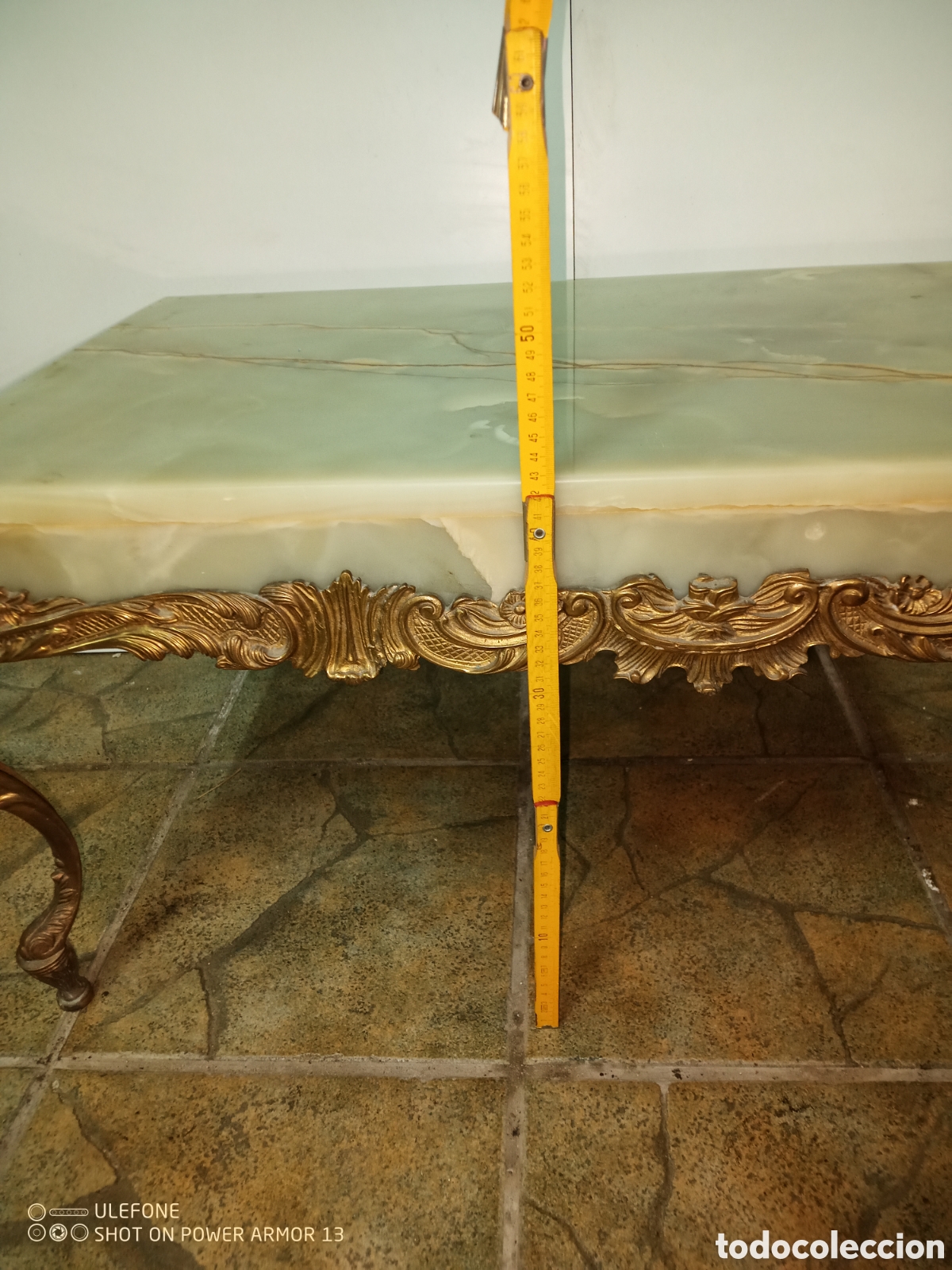 Antig&uuml;edades: Mesa &oacute;nix y lat&oacute;n siglo XIX - Foto 12