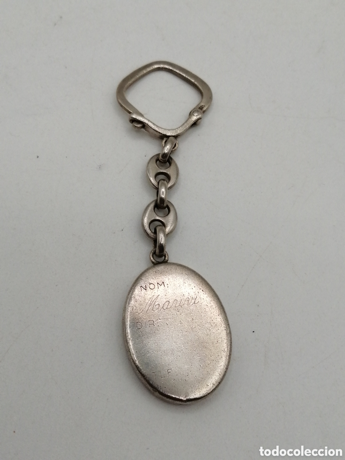 Antig&uuml;edades: Llavero plata de ley - Foto 2