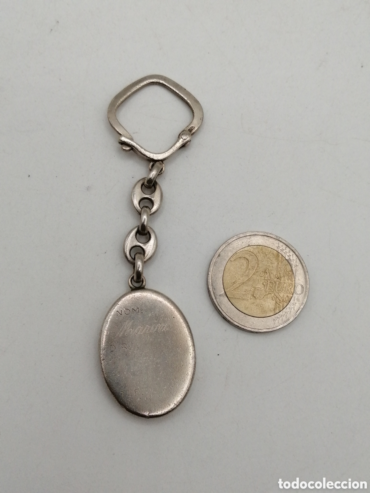 Antig&uuml;edades: Llavero plata de ley - Foto 3
