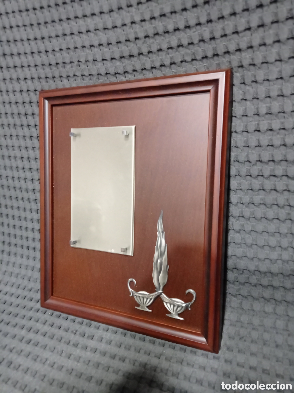 Antig&uuml;edades: Placa lisa inscripci&oacute;n trofeo - Foto 8