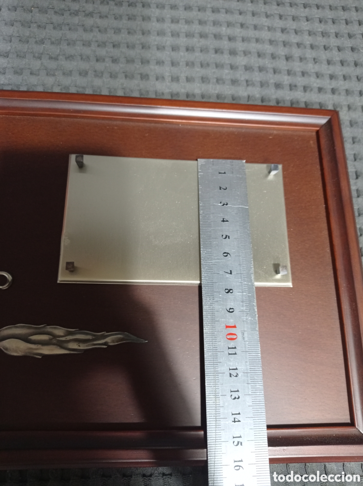 Antig&uuml;edades: Placa lisa inscripci&oacute;n trofeo - Foto 15