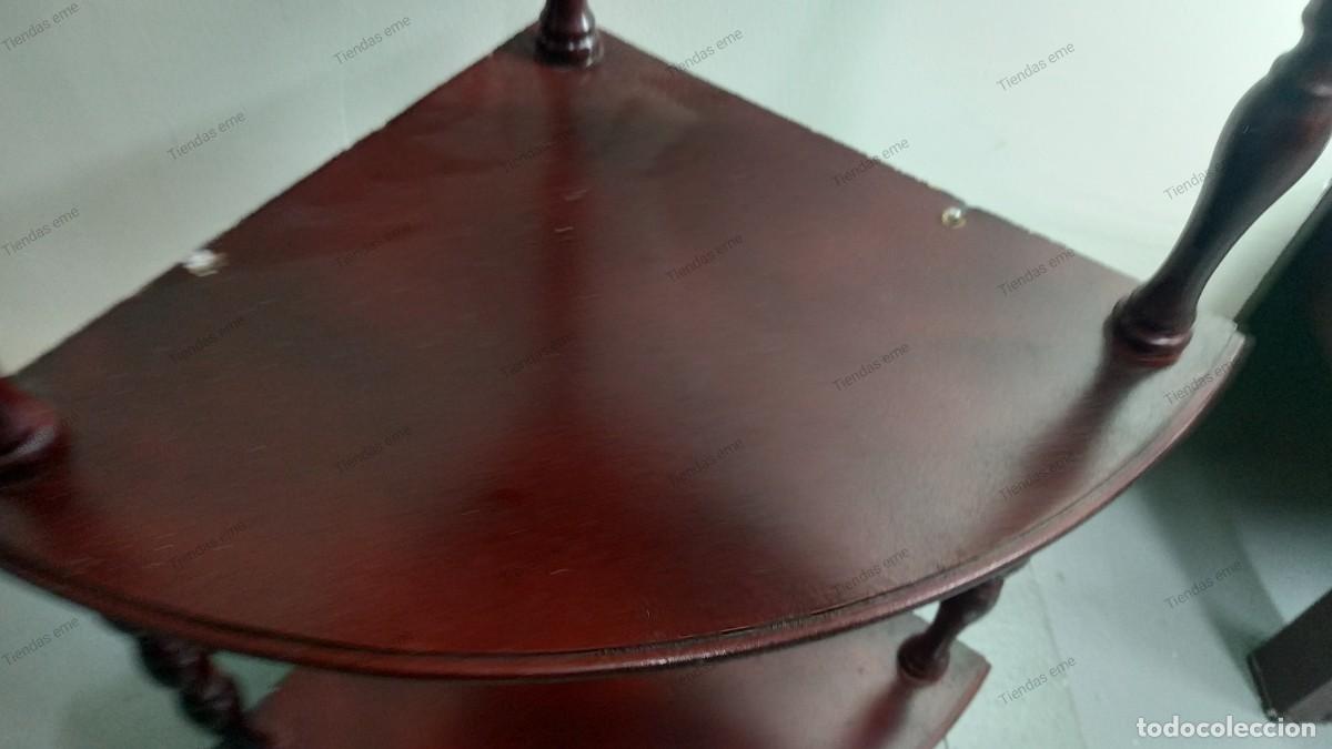 Antig&uuml;edades: ESTANTER&Iacute;A RINCONERA DE PARED - Foto 5