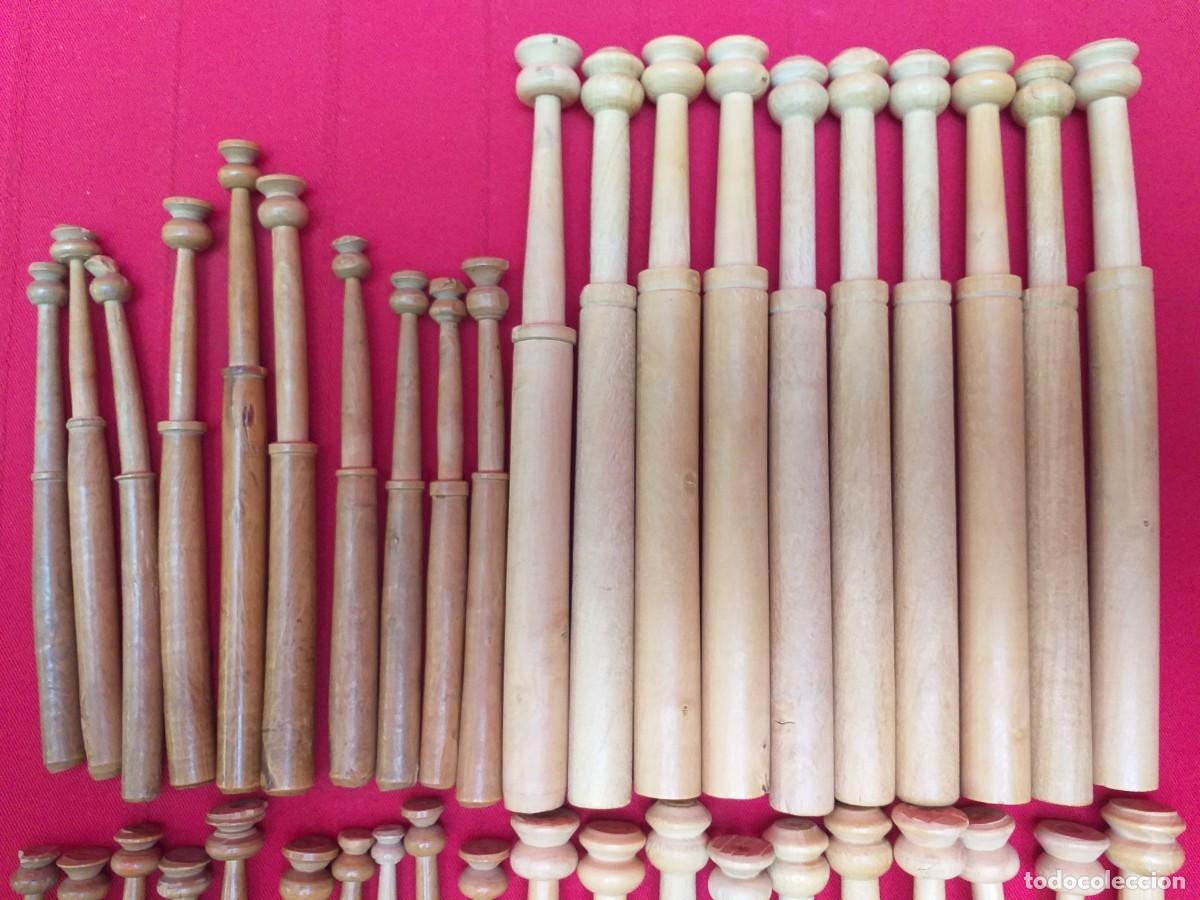 Antig&uuml;edades: LOTE DE 40 BOLILLOS - Foto 3