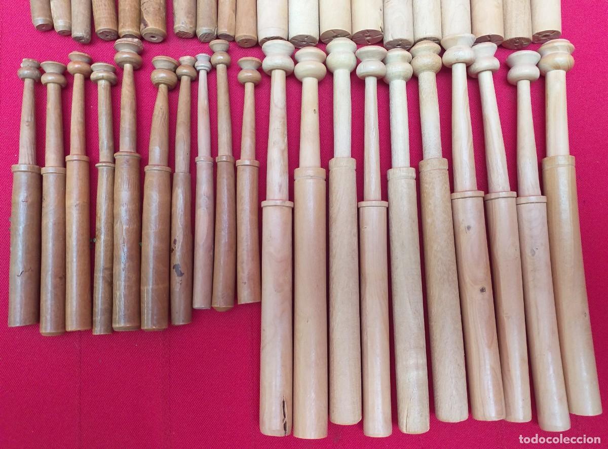 Antig&uuml;edades: LOTE DE 40 BOLILLOS - Foto 4