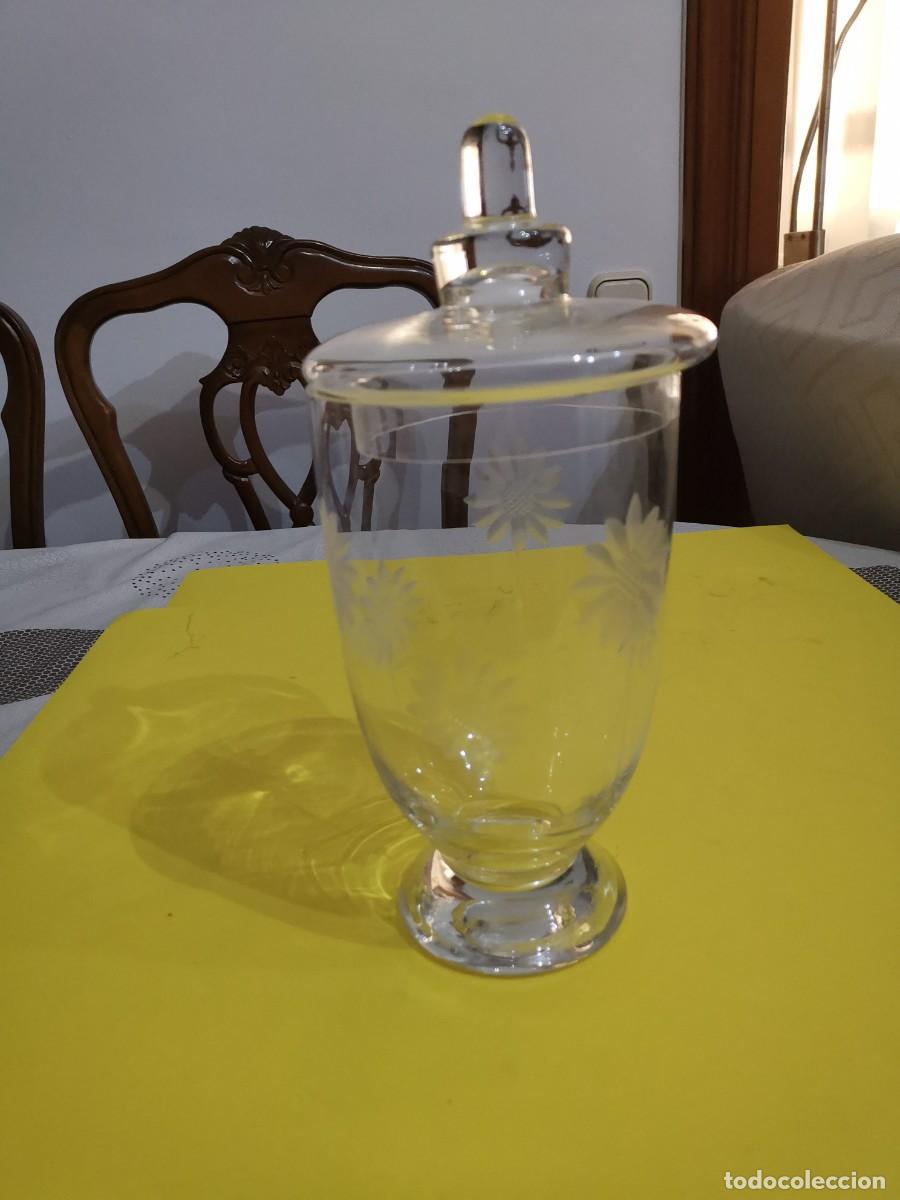 Antig&uuml;edades: Bombonera / Jarron / Florero cristal - Foto 2