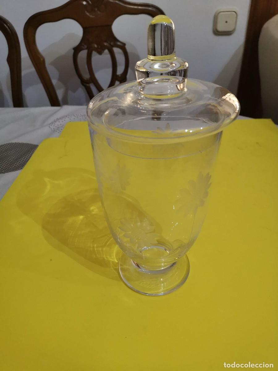 Antig&uuml;edades: Bombonera / Jarron / Florero cristal - Foto 3