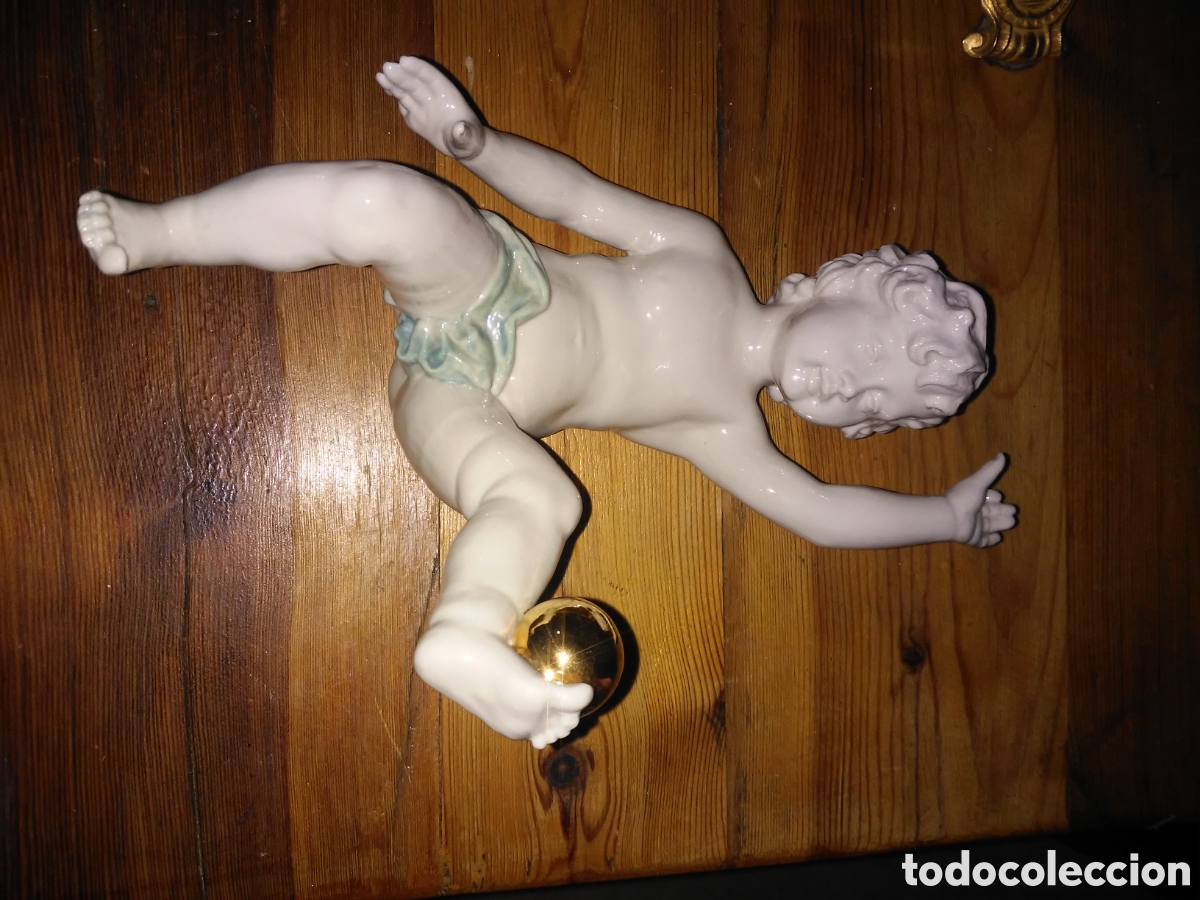 Antig&uuml;edades: Angelito de porcelana - Foto 2