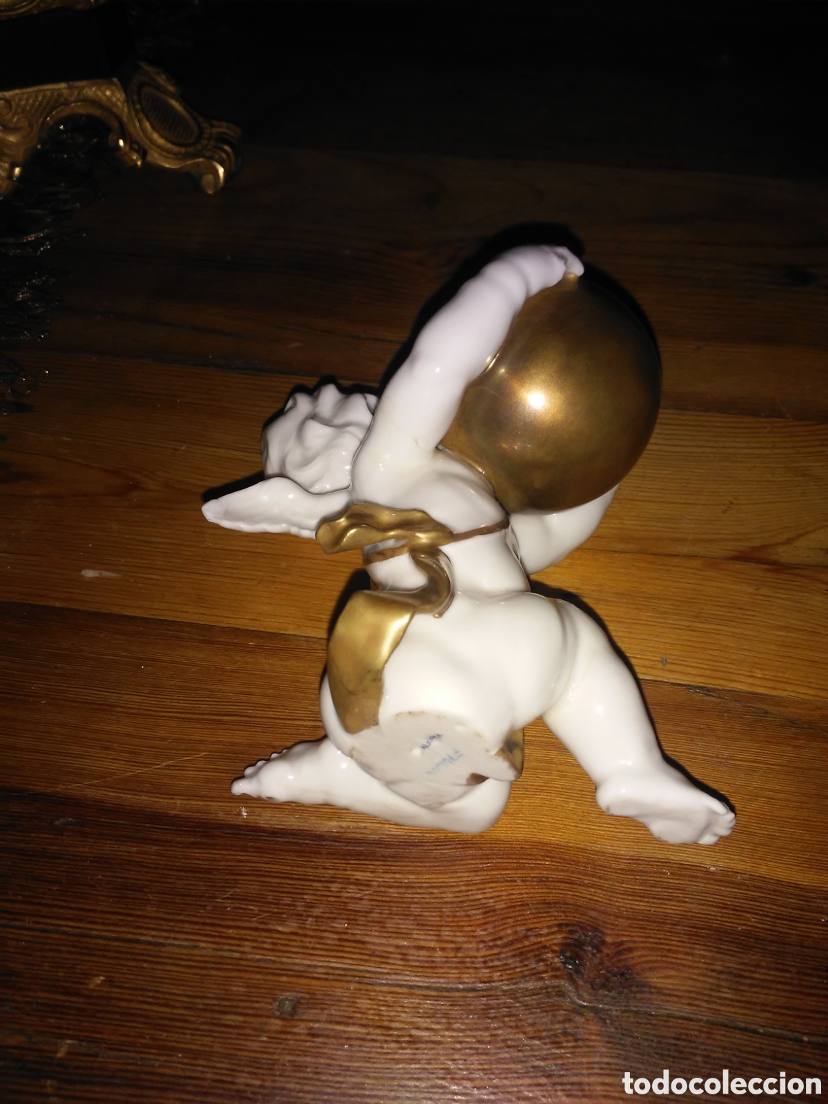 Antig&uuml;edades: Angelito de porcelana - Foto 3