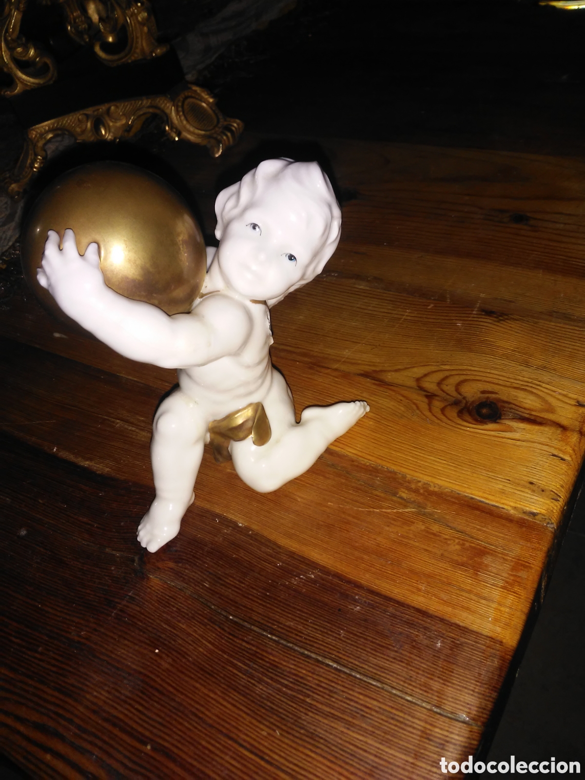 Antig&uuml;edades: Angelito de porcelana - Foto 4