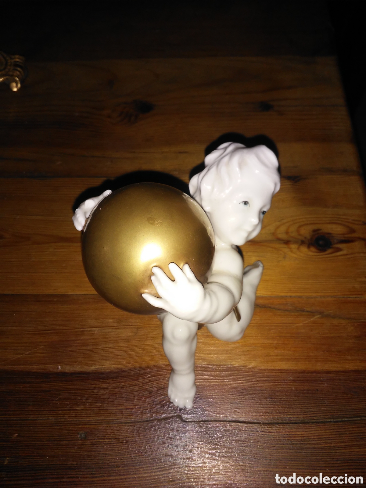 Antig&uuml;edades: Angelito de porcelana - Foto 5