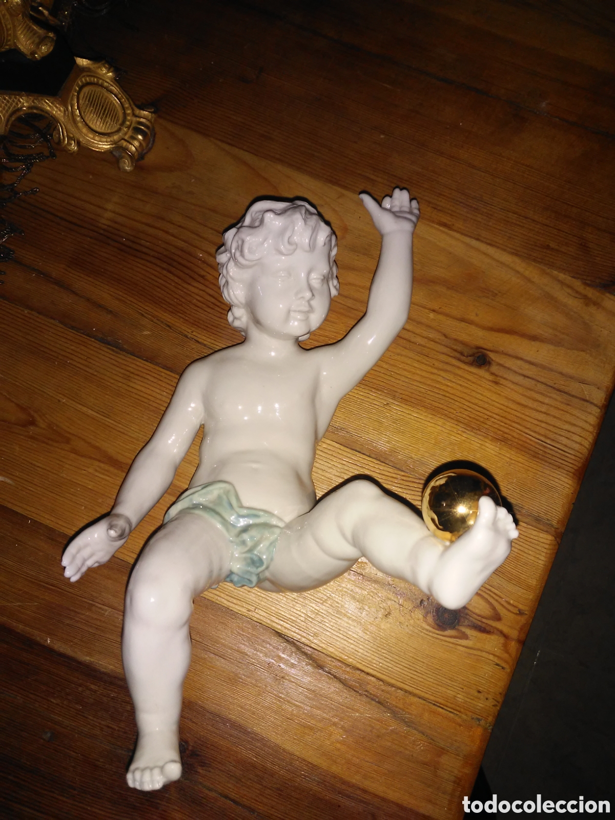 Antig&uuml;edades: Angelito de porcelana - Foto 8