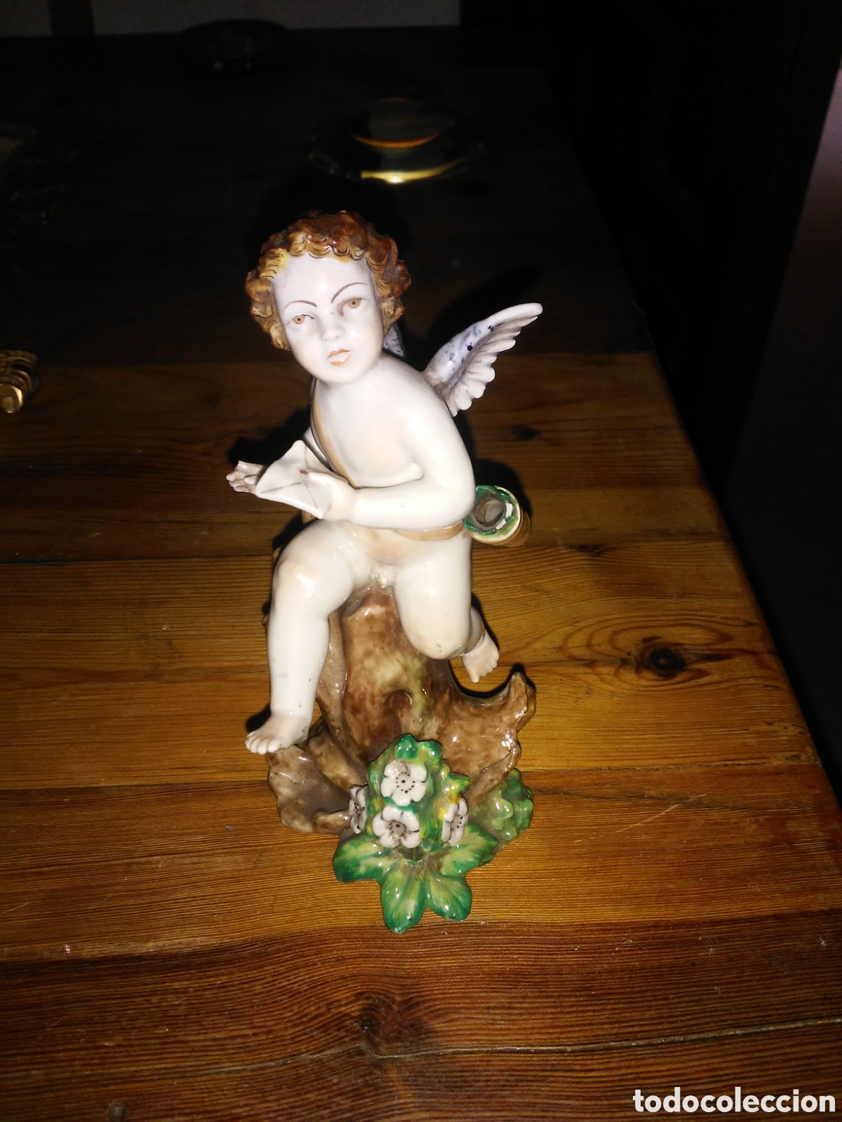 Antig&uuml;edades: Angelito de porcelana - Foto 10
