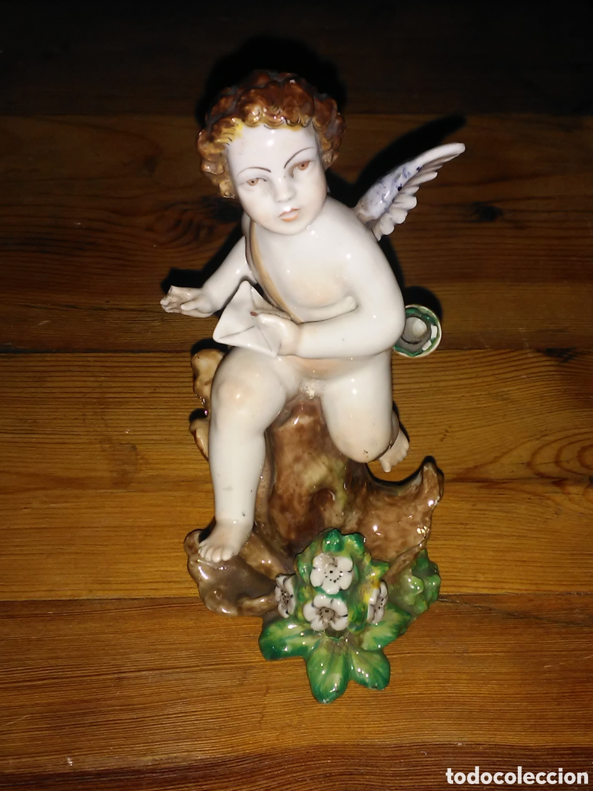 Antig&uuml;edades: Angelito de porcelana - Foto 11