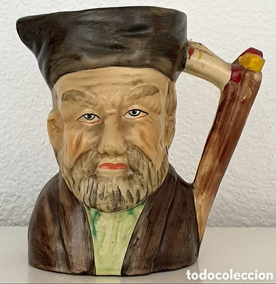 Antig&uuml;edades: Jarra Cer&aacute;mica - (14,5 cm) - Foto 1