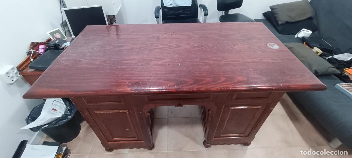 Antig&uuml;edades: Mesa vintage oficina - Foto 1