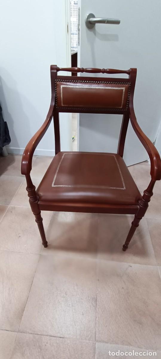 Antig&uuml;edades: Mesa vintage oficina - Foto 5