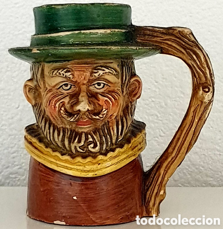 Antig&uuml;edades: Jarra Cer&aacute;mica - (13 cm) - Foto 1