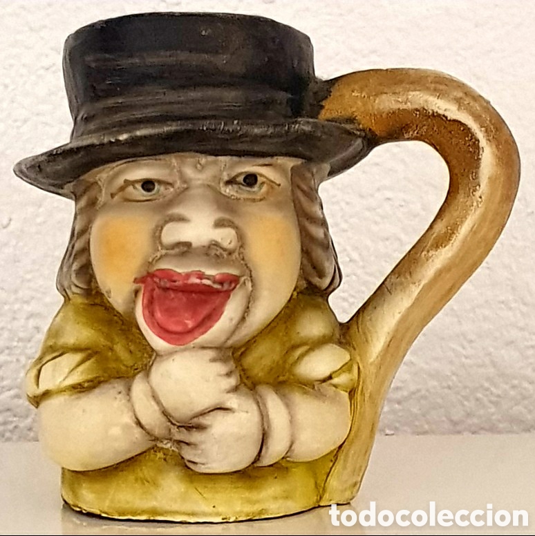 Antig&uuml;edades: Jarra Cer&aacute;mica - (10,5 cm) - Foto 1