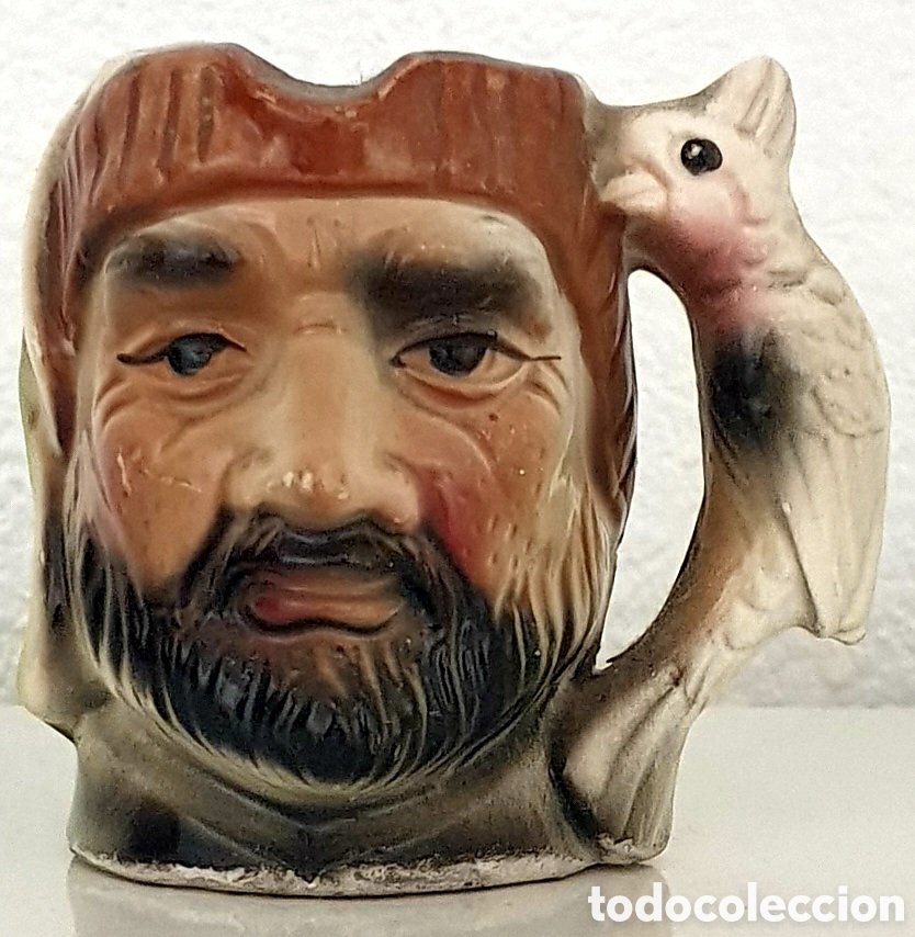 Antig&uuml;edades: Jarra Cer&aacute;mica - (8 cm) - Foto 1