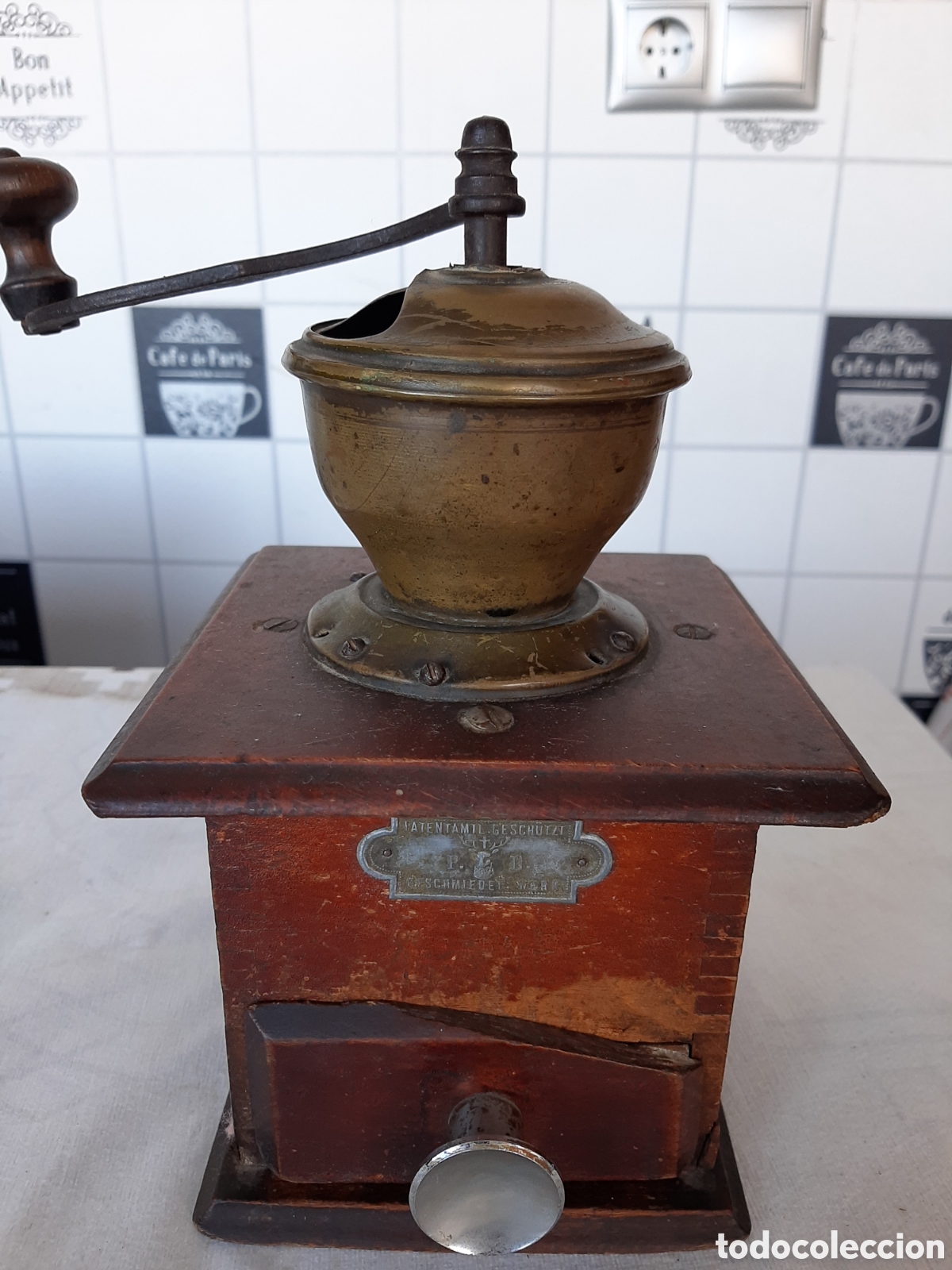 Antig&uuml;edades: Molinillo antiguo.correde - Foto 6