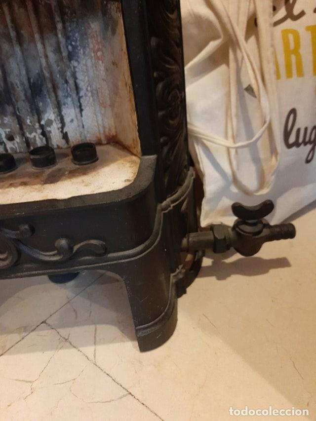 Antig&uuml;edades: Estufa de hierro de gas - Foto 4