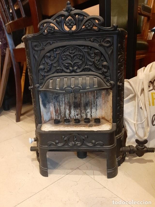 Antig&uuml;edades: Estufa de hierro de gas - Foto 7