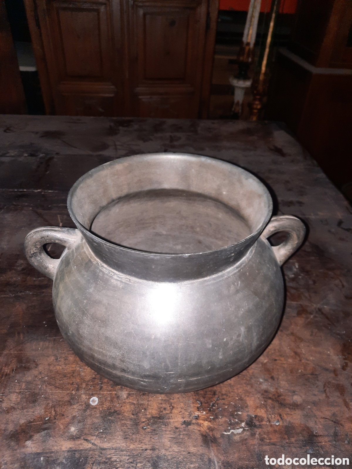 Antig&uuml;edades: Olla de bronce - Foto 4