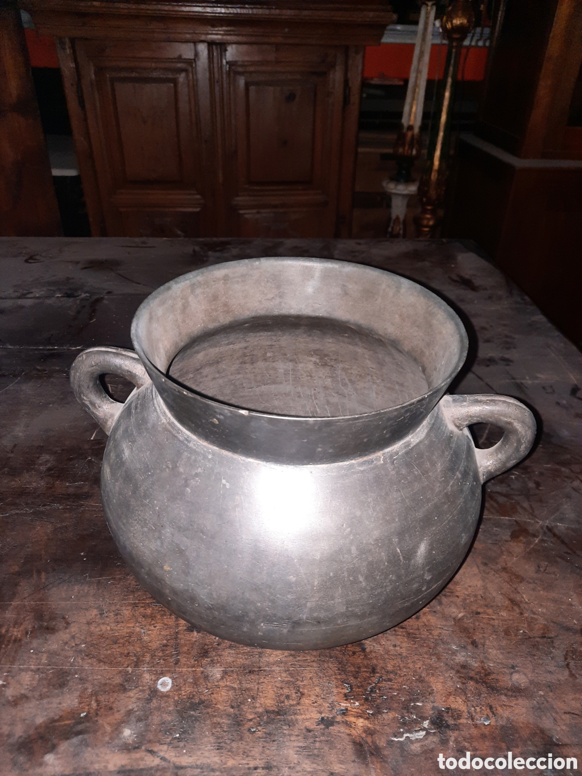 Antig&uuml;edades: Olla de bronce - Foto 1