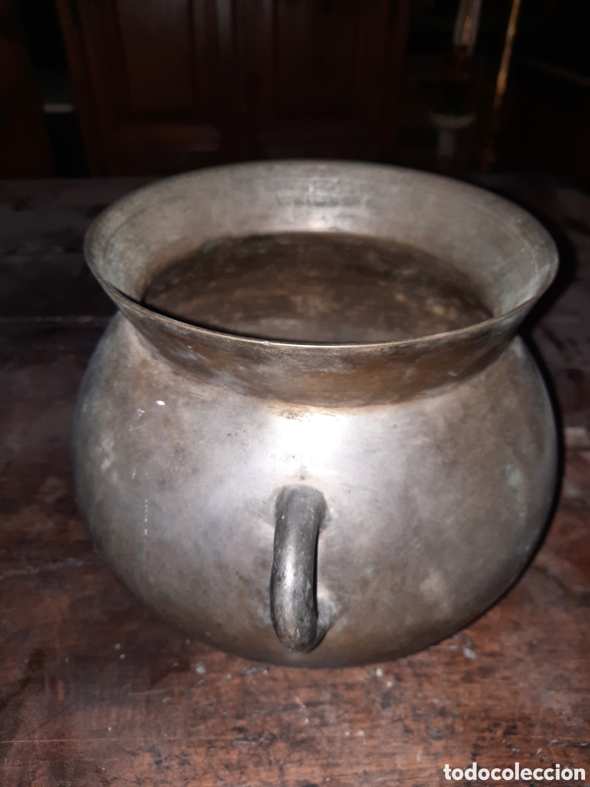 Antig&uuml;edades: Olla de bronce catalana - Foto 3