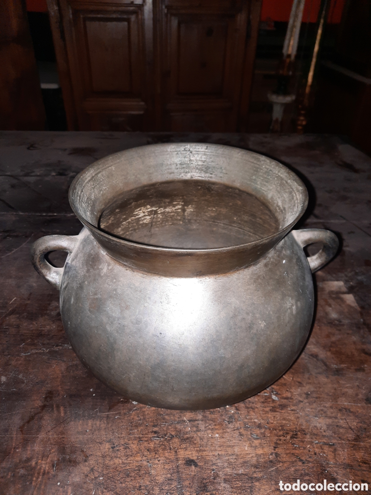Antig&uuml;edades: Olla de bronce catalana - Foto 4