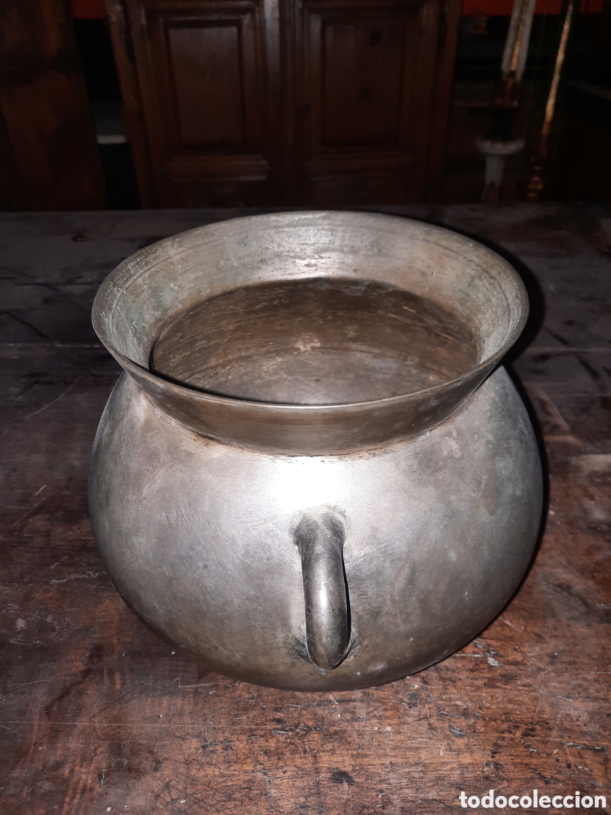 Antig&uuml;edades: Olla de bronce catalana - Foto 5