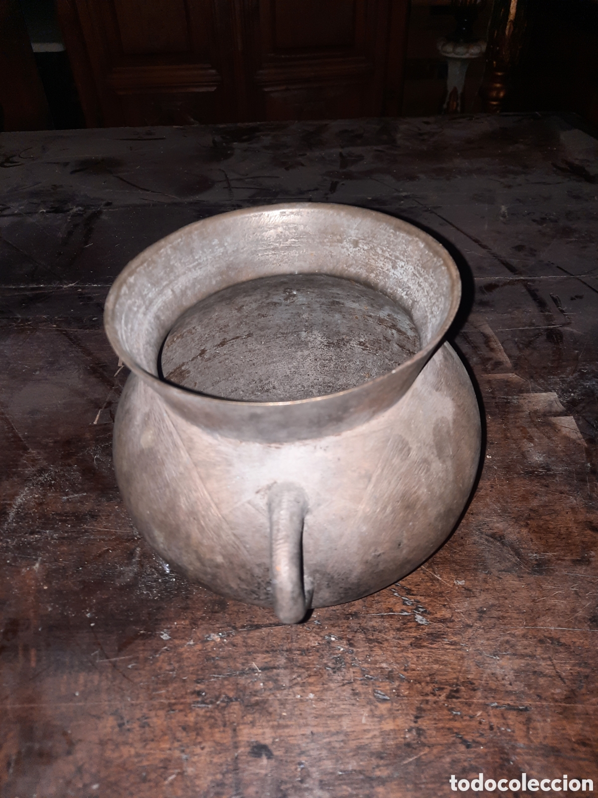 Antig&uuml;edades: Olla de bronce catalana - Foto 2