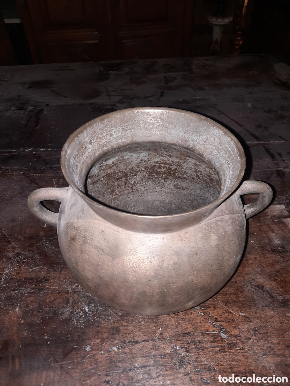 Antig&uuml;edades: Olla de bronce catalana - Foto 3