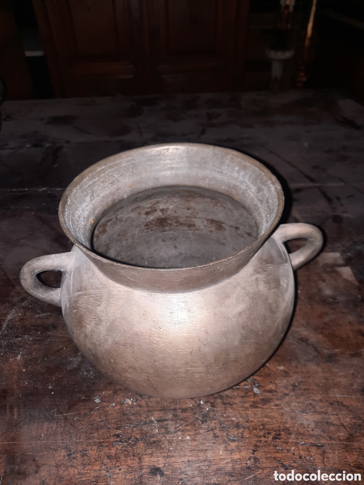 Antig&uuml;edades: Olla de bronce catalana - Foto 1