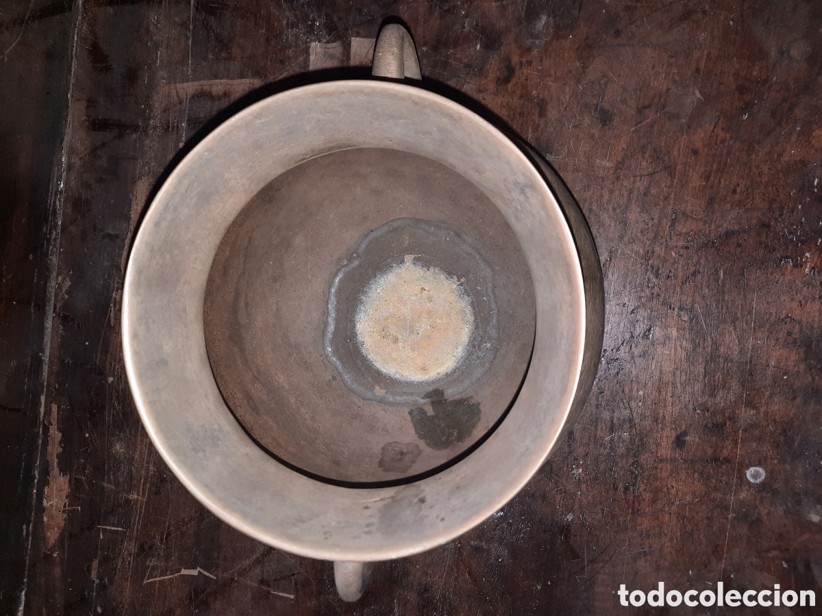 Antig&uuml;edades: Olla de bronce catalana - Foto 2