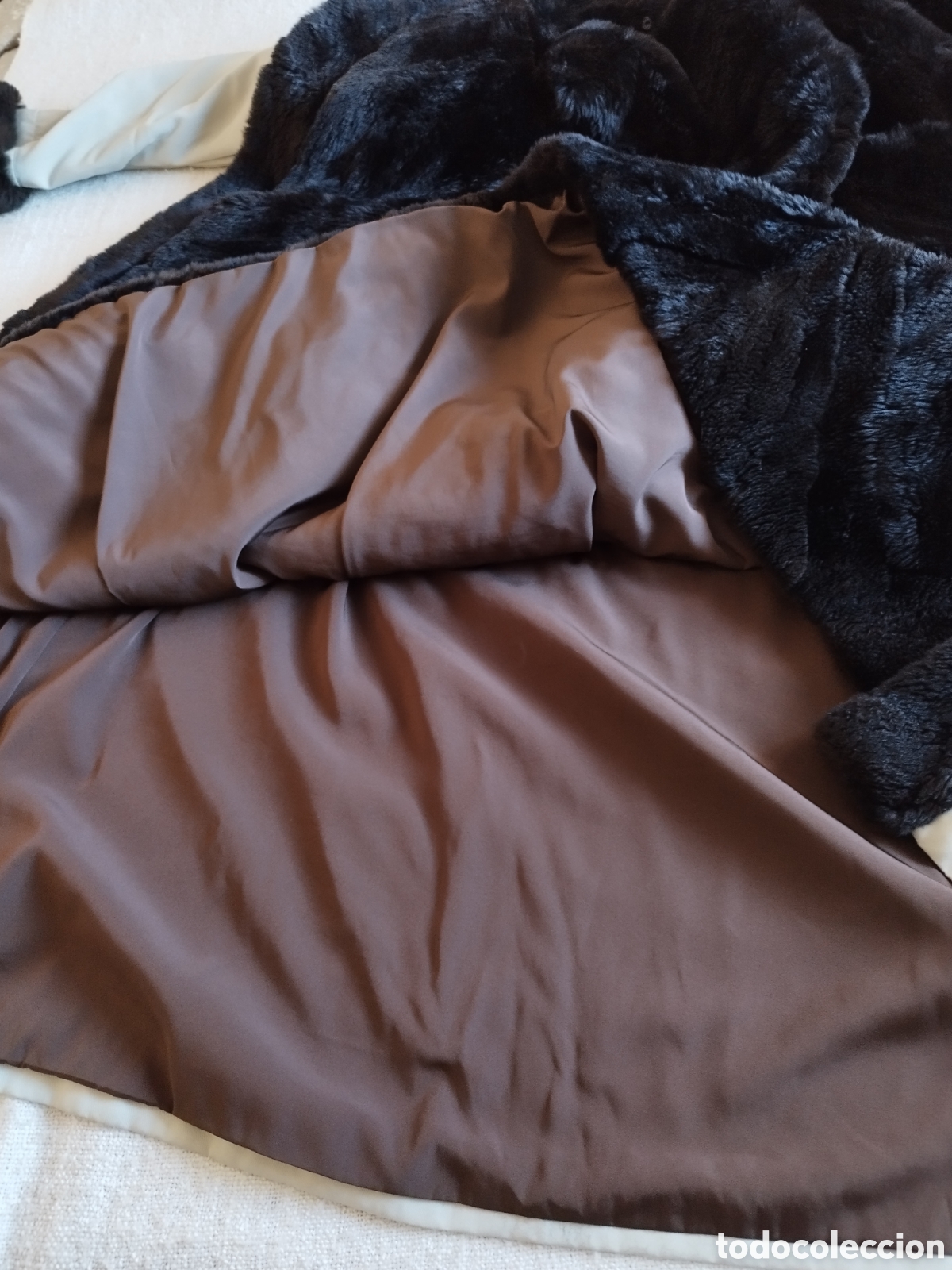 Antig&uuml;edades: Gabardina con piel nueva - Foto 4