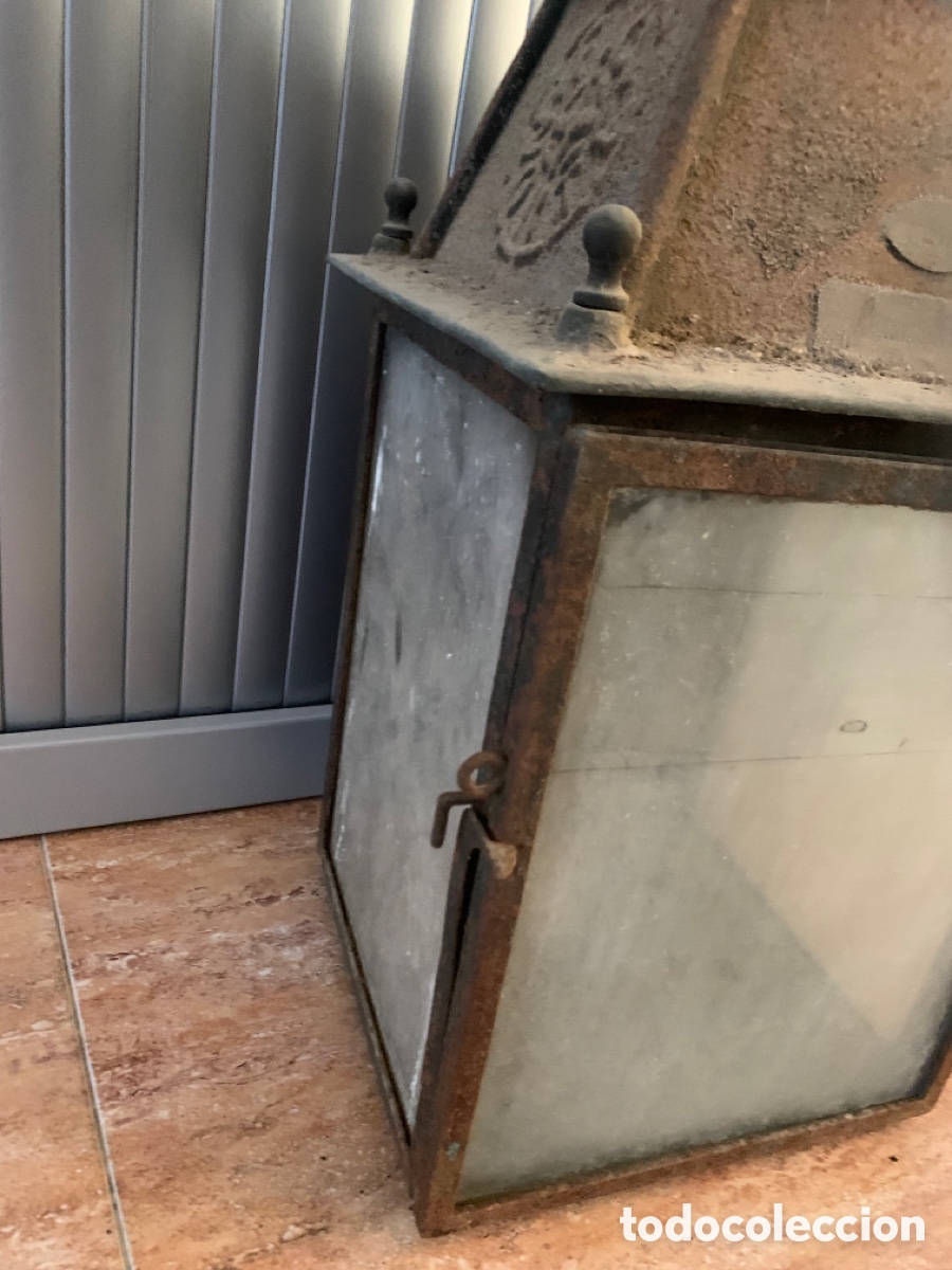 Antig&uuml;edades: Farol marquesa de and&eacute;n - Foto 2