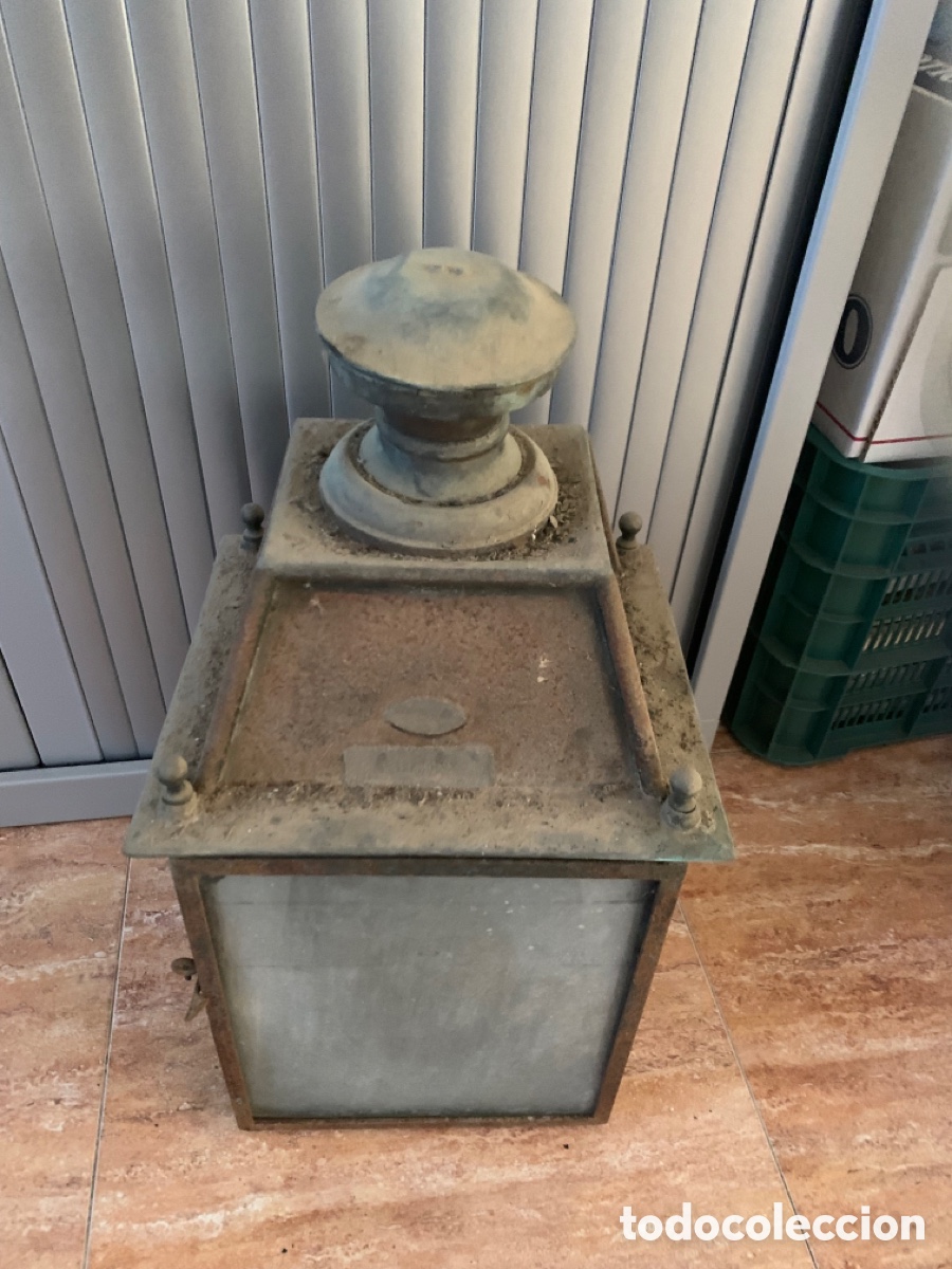 Antig&uuml;edades: Farol marquesa de and&eacute;n - Foto 3