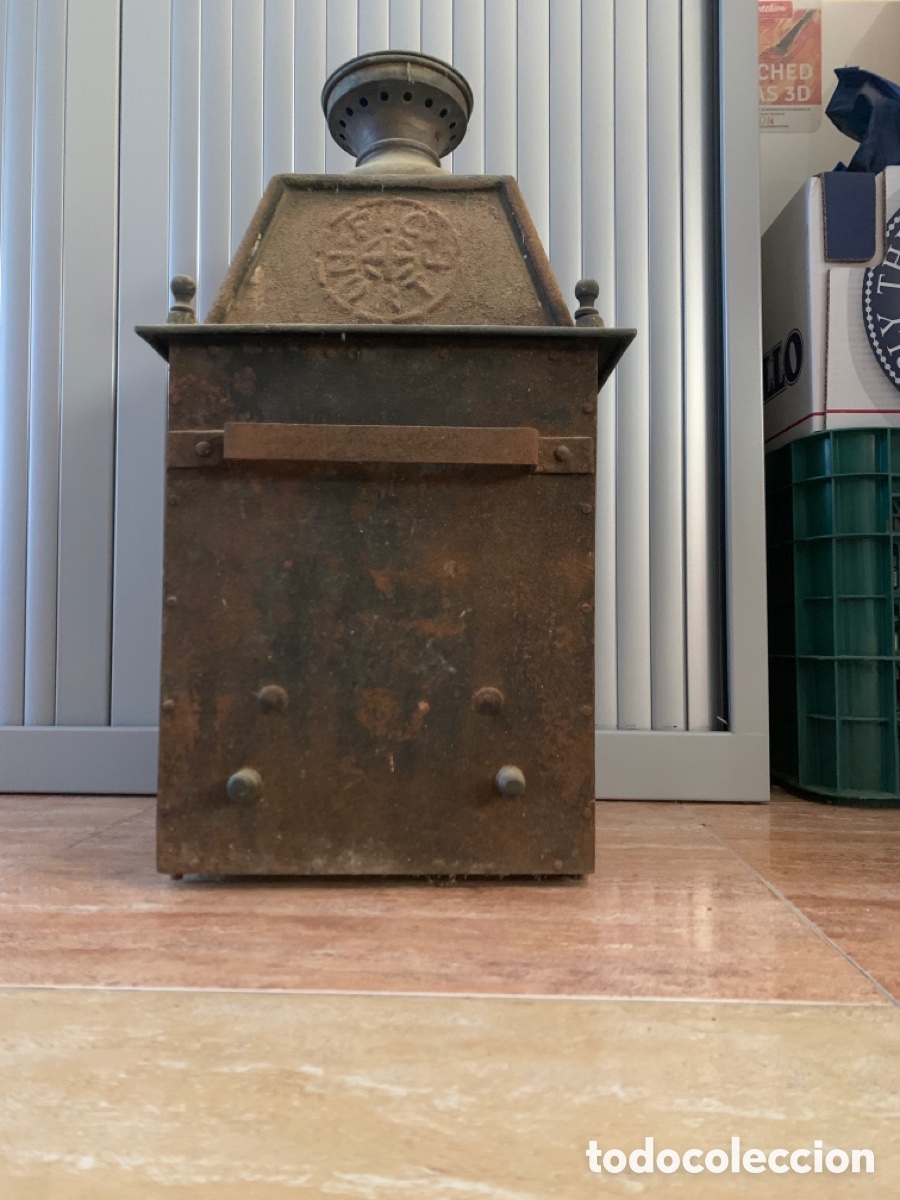 Antig&uuml;edades: Farol marquesa de and&eacute;n - Foto 5