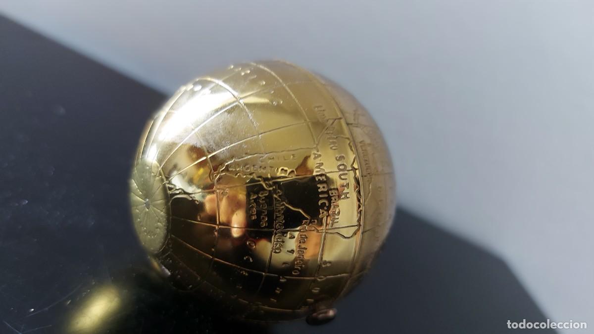 Antig&uuml;edades: ANTIGUA POLVERA GLOBO TERRAQUEO - Foto 14