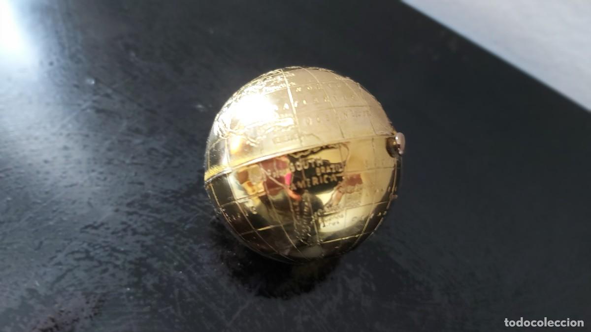 Antig&uuml;edades: ANTIGUA POLVERA GLOBO TERRAQUEO - Foto 15
