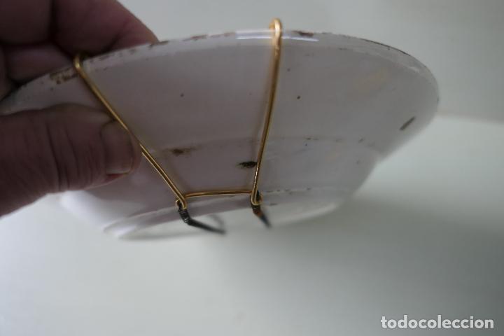 Antig&uuml;edades: Antiguo plato de Manises - Foto 4