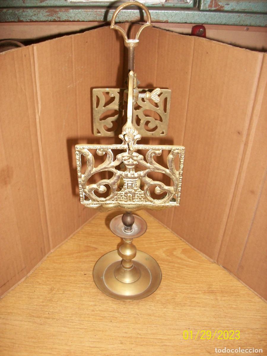 Antig&uuml;edades: ANTIGUO VELON DE BRONCE - Foto 2